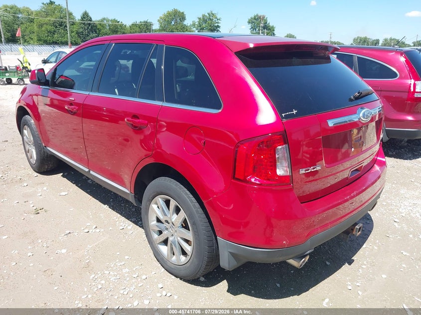 Vin: 2fmdk3kcxbba01142, lot: 46240410, ford edge limited 20113