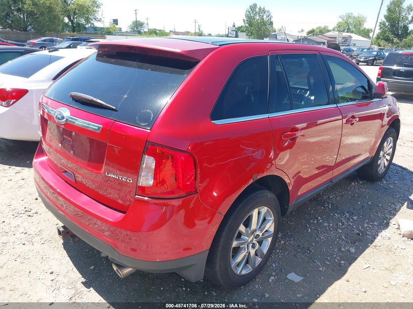 Vin: 2fmdk3kcxbba01142, lot: 46240410, ford edge limited 20114