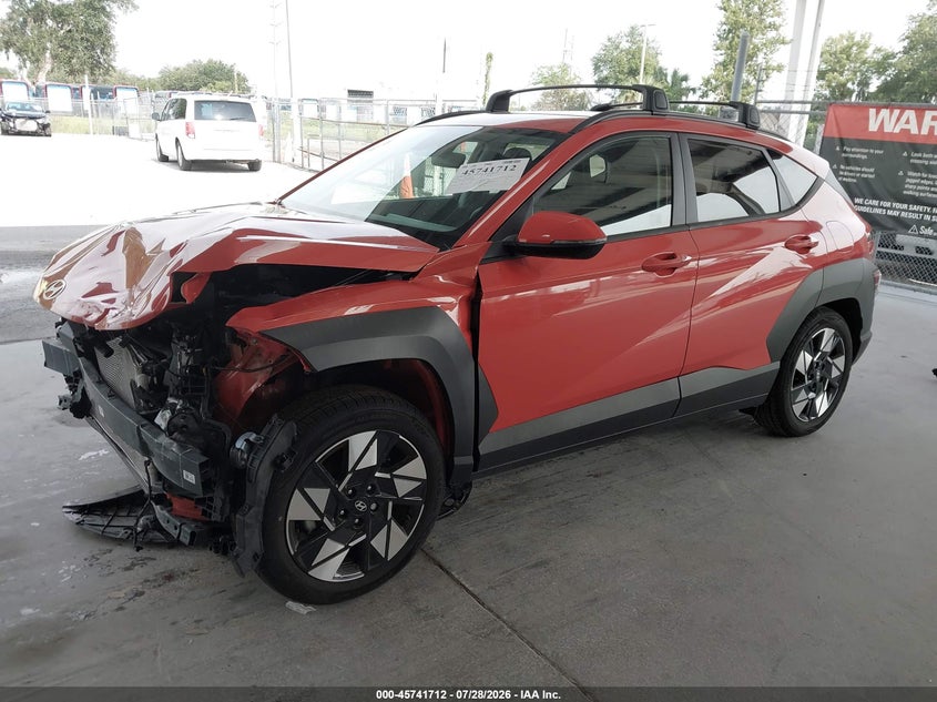 Vin: km8hb3ab7su266203, lot: 46240416, hyundai kona sel 20252