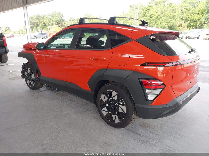 Vin: km8hb3ab7su266203, lot: 46240416, hyundai kona sel 20253