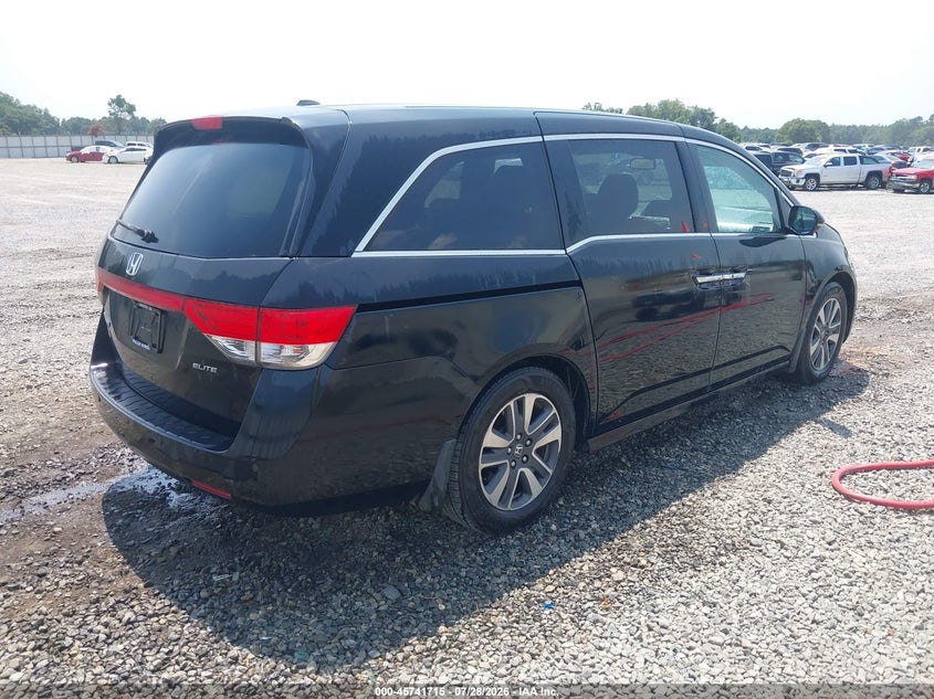 Vin: 5fnrl5h91fb017429, lot: 46240419, honda odyssey touring/touring elite 20154