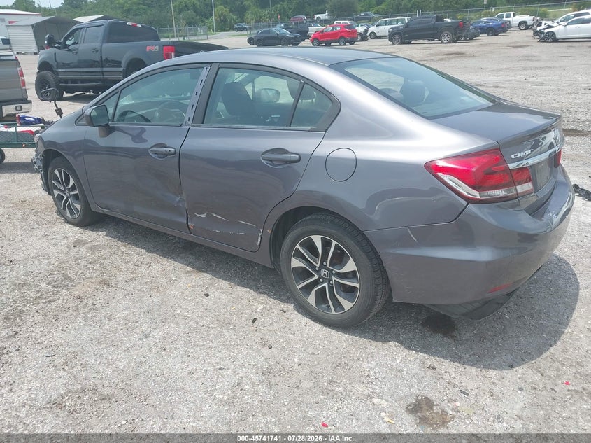 Vin: 19xfb2f83ee084908, lot: 46240445, honda civic ex 20143