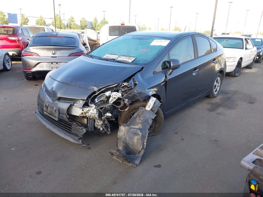Vin: jtdkn3du4f0480481, lot: 46240461, toyota prius three 20152