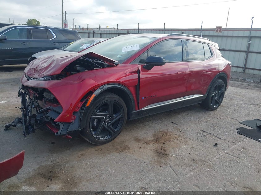 Vin: 3gn7dsrp8ss191989, lot: 46240475, chevrolet equinox ev rs 20252