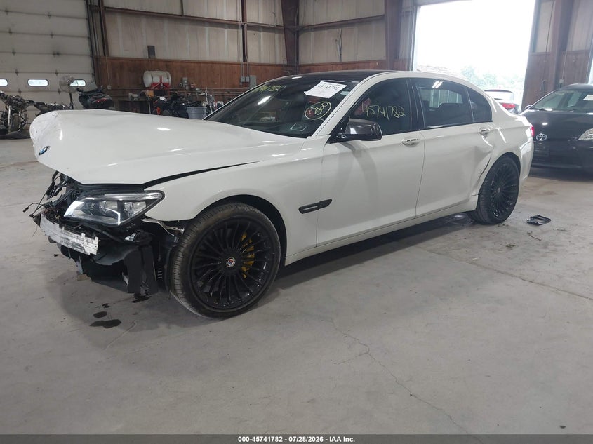 2012 BMW 750LI auction photo 2