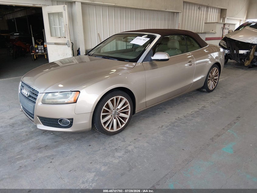 2010 AUDI A5 auction photo 2