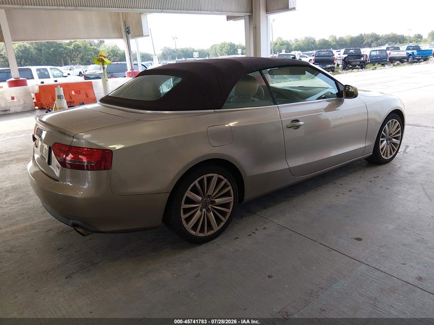 2010 AUDI A5 auction photo 4