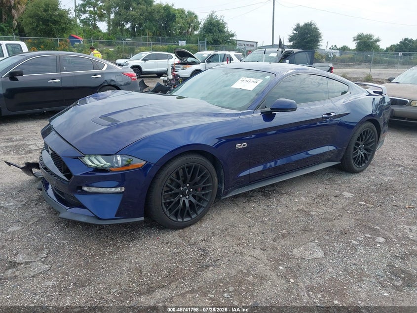 Vin: 1fa6p8cf0k5204099, lot: 46240502, ford mustang gt premium 20192