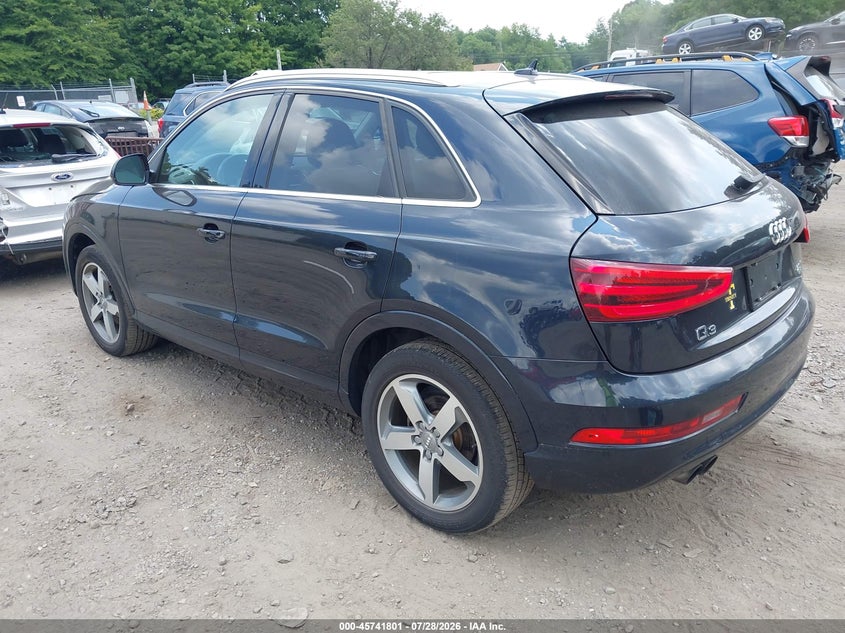 Vin: wa1efcfs2fr004743, lot: 46240505, audi q3 2.0t premium plus 20153