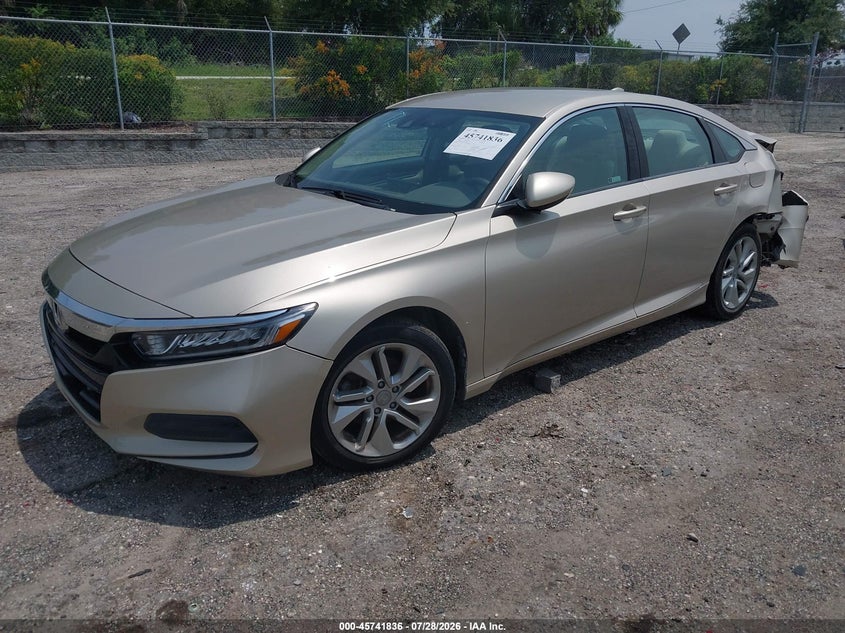 Vin: 1hgcv1f15ja128123, lot: 46240540, honda accord lx 20182