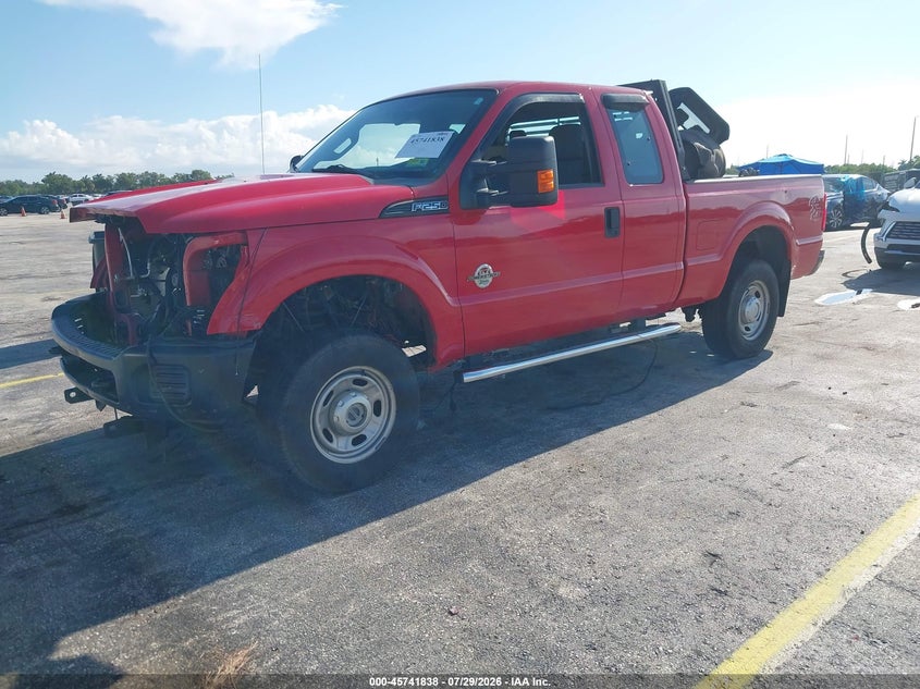 Vin: 1ft7x2bt4feb81807, lot: 46240541, ford f-250 xl 20152