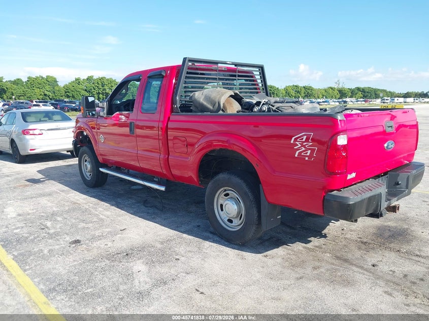 Vin: 1ft7x2bt4feb81807, lot: 46240541, ford f-250 xl 20153