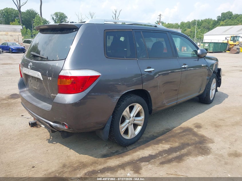 2009 TOYOTA HIGHLANDER auction photo 4