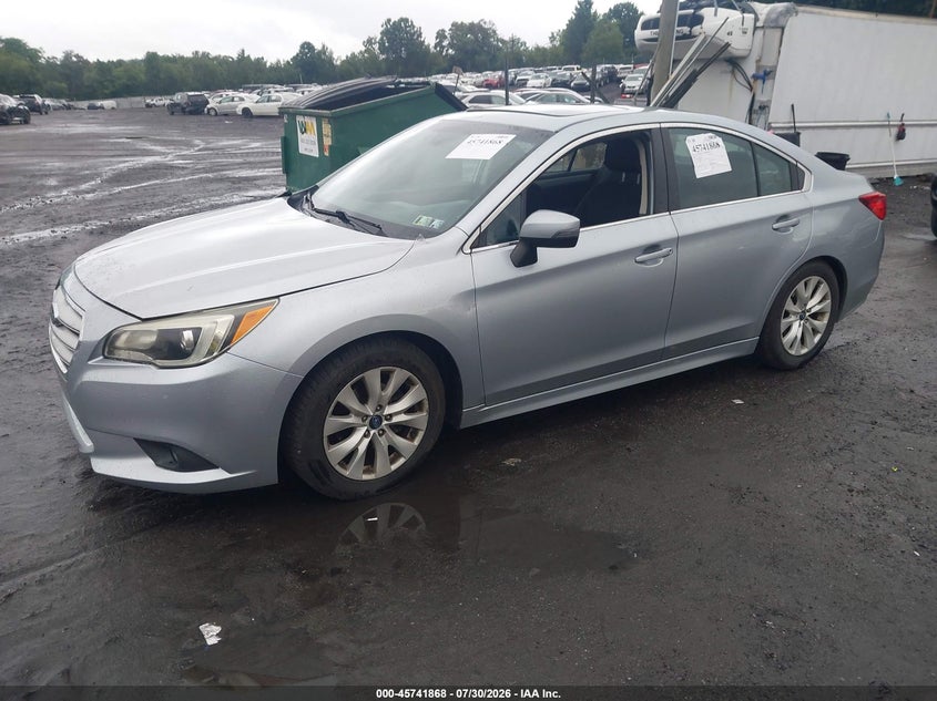 Vin: 4s3bnah64f3017464, lot: 46240573, subaru legacy 2.5i premium 20152