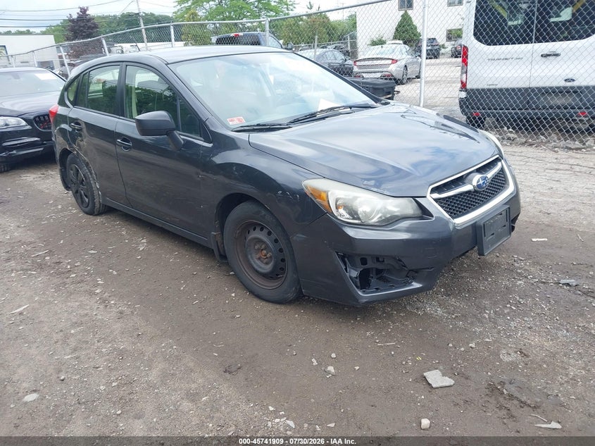 2016 SUBARU IMPREZA auction photo 1