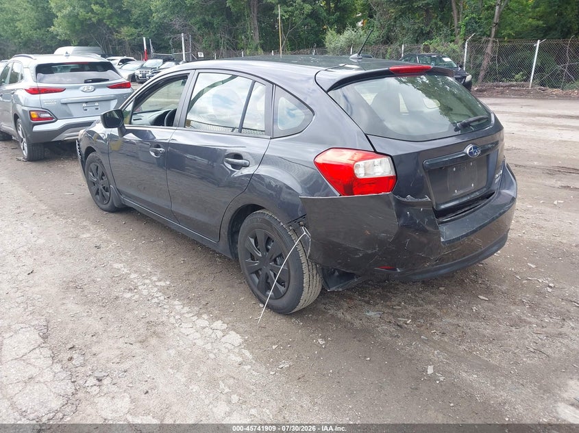 2016 SUBARU IMPREZA auction photo 3