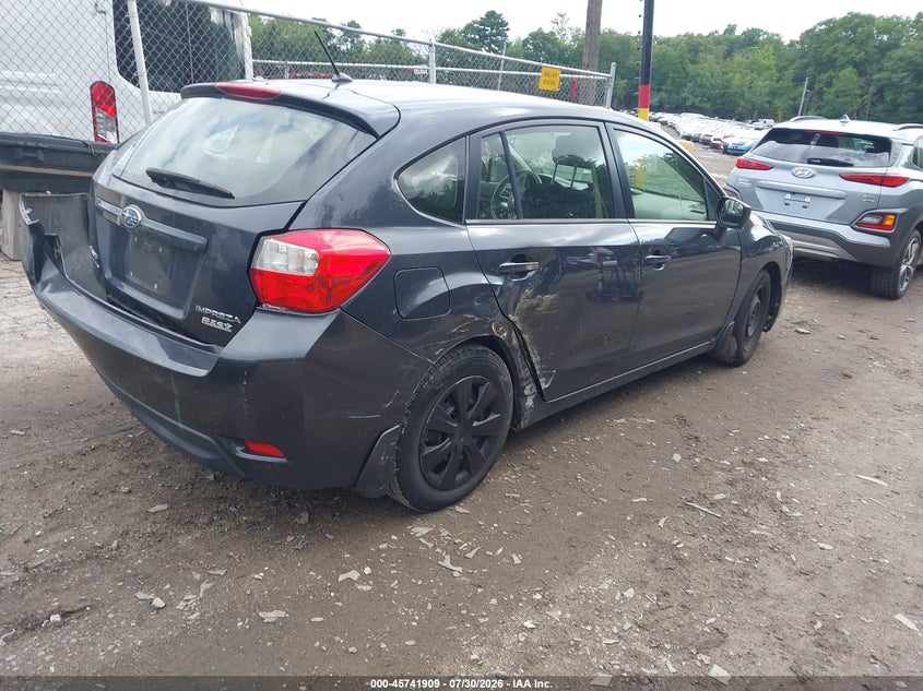 2016 SUBARU IMPREZA auction photo 4