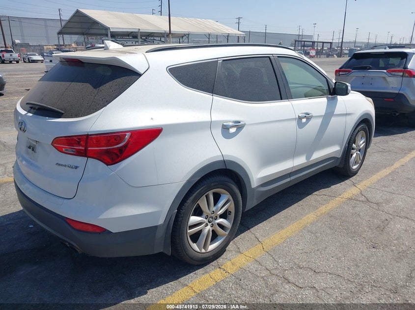 Vin: 5xyzu3la7dg070774, lot: 46240617, hyundai santa fe sport 2.0t 20134