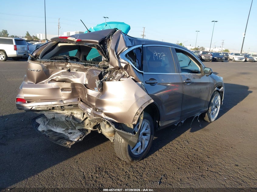 Vin: 3czrm3h57fg709472, lot: 46240631, honda cr-v ex 20154