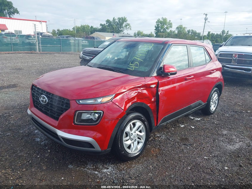Vin: kmhrb8a3xpu211195, lot: 46240639, hyundai venue se 20232