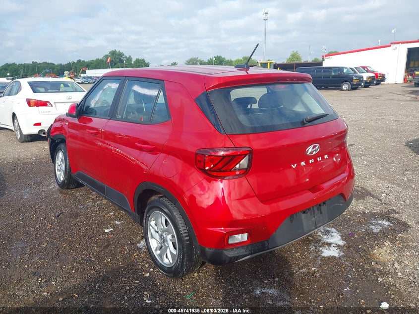 Vin: kmhrb8a3xpu211195, lot: 46240639, hyundai venue se 20233