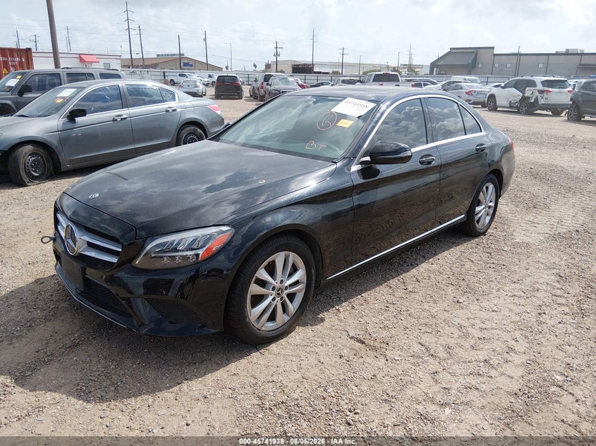 Vin: 55swf8db7ku289805, lot: 46240642, mercedes-benz c 300 20192