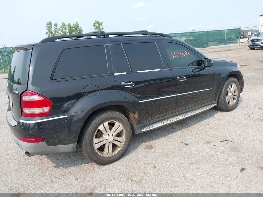 2009 MERCEDES-BENZ GL 450 auction photo 4
