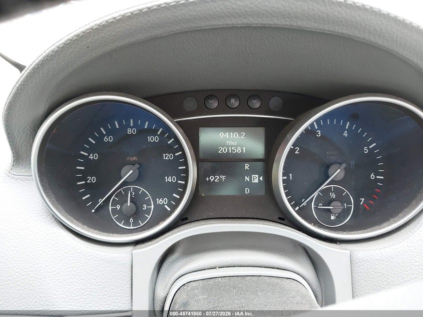 2009 MERCEDES-BENZ GL 450 auction photo 7