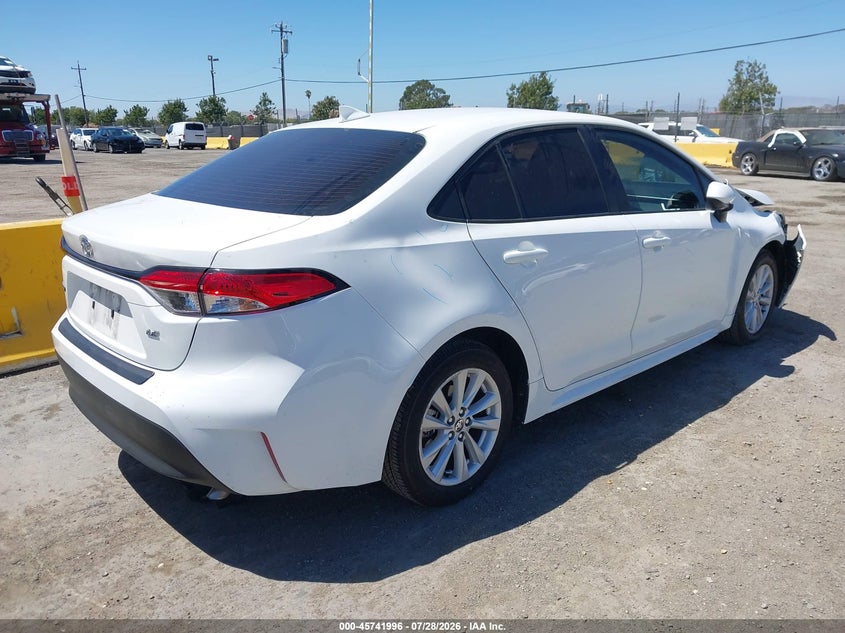 Vin: 5yfb4mde4rp205365, lot: 46240700, toyota corolla le 20244