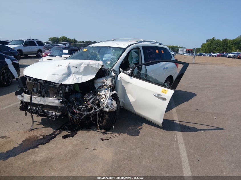 Vin: 5n1dr2mn4kc646924, lot: 46240705, nissan pathfinder s 20192