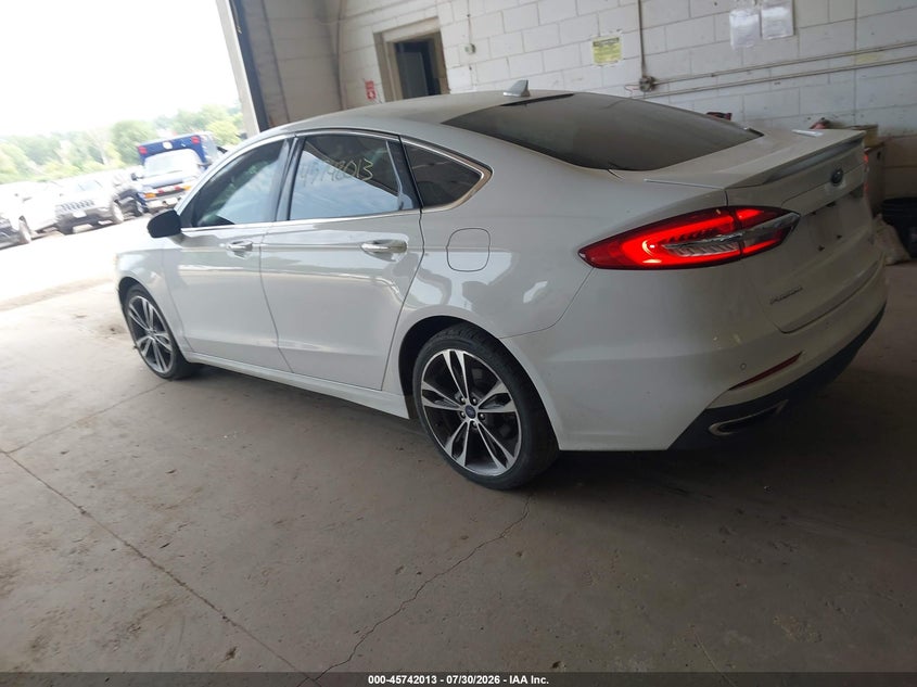 Vin: 3fa6p0k91lr152459, lot: 46240717, ford fusion titanium 20203