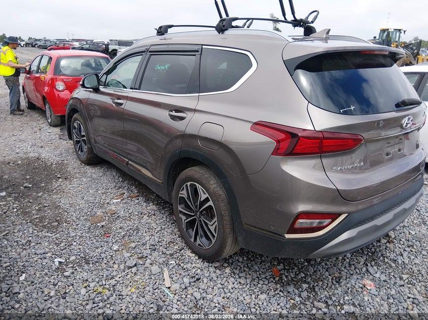 Vin: 5nms5caa3lh267267, lot: 46240722, hyundai santa fe limited 2.0t 20203