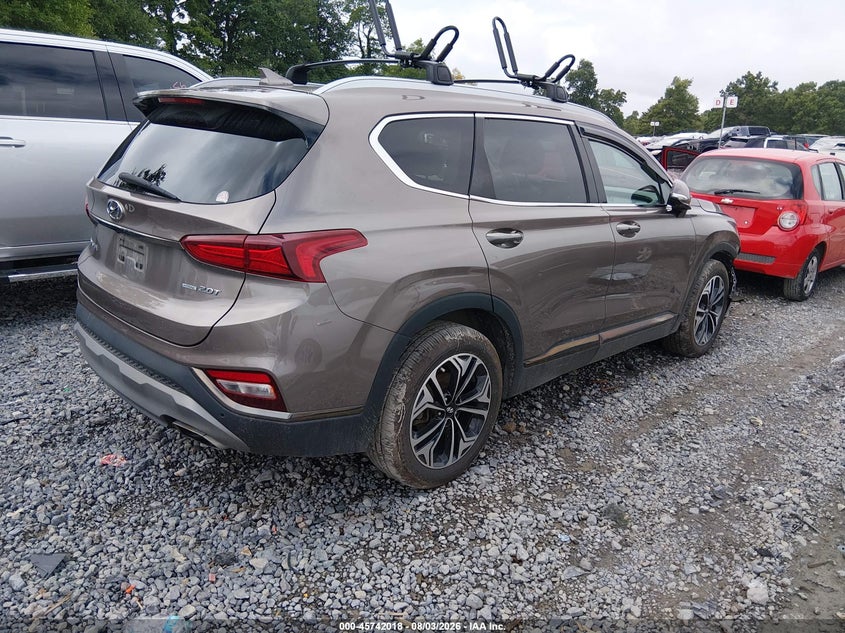 Vin: 5nms5caa3lh267267, lot: 46240722, hyundai santa fe limited 2.0t 20204