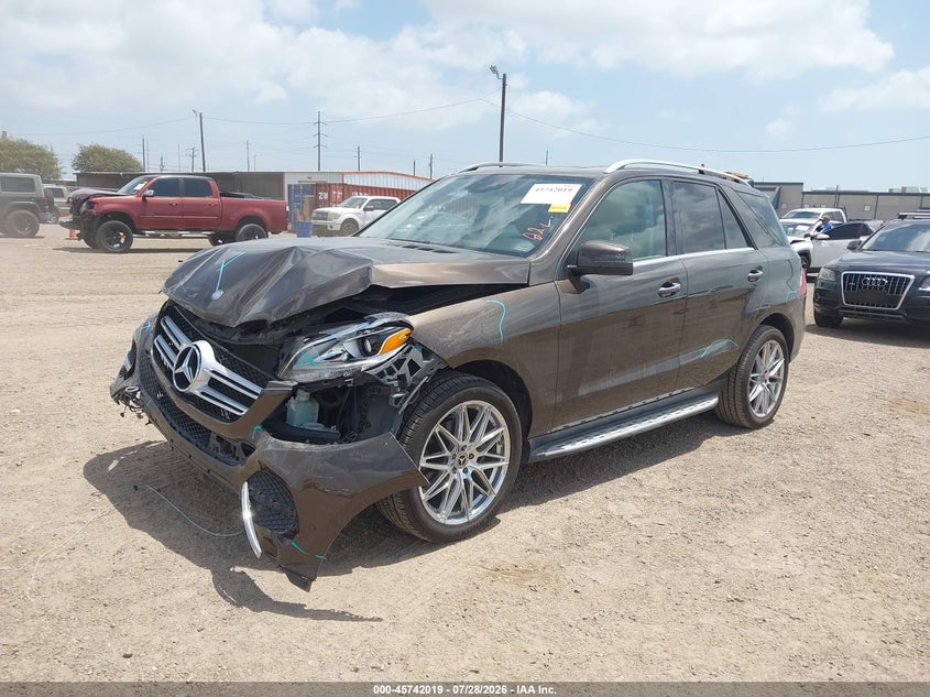 2017 MERCEDES-BENZ GLE 350 auction photo 2