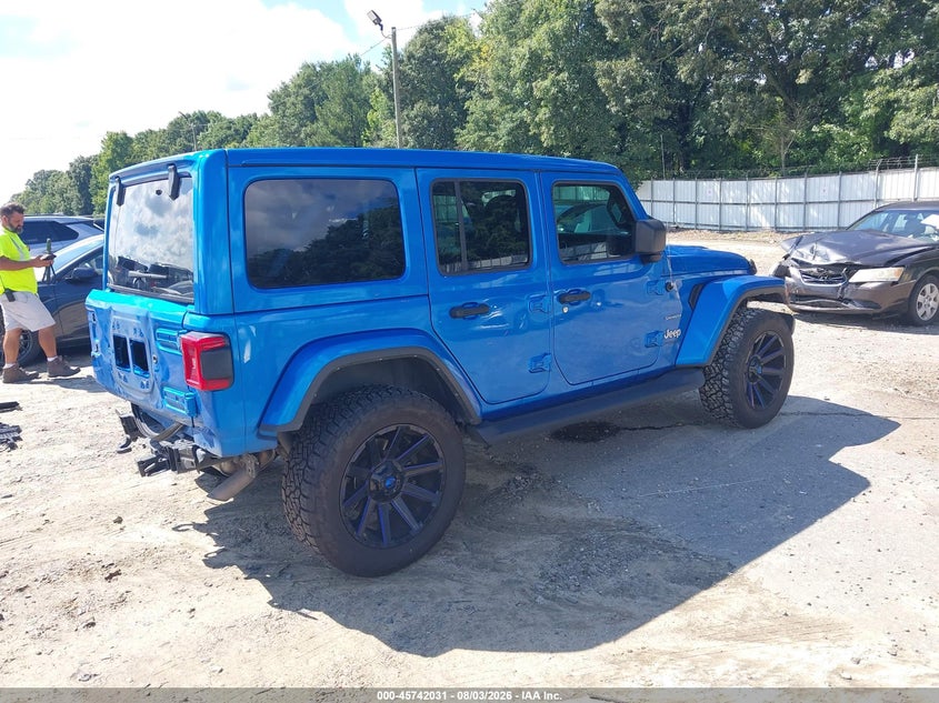 Vin: 1c4hjxeg5nw247923, lot: 46240735, jeep wrangler unlimited sahara 4x4 20224