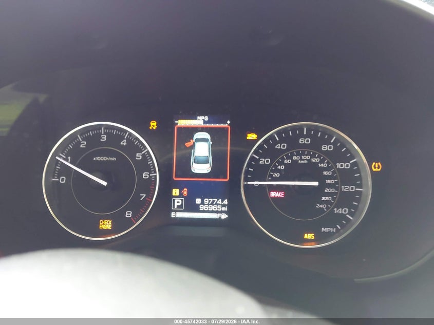 SUBARU IMPREZA 2018 VIN 4S3GTAN64J3747741