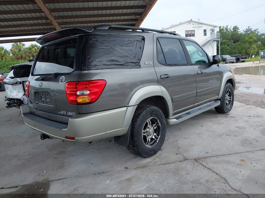 2003 TOYOTA SEQUOIA auction photo 4