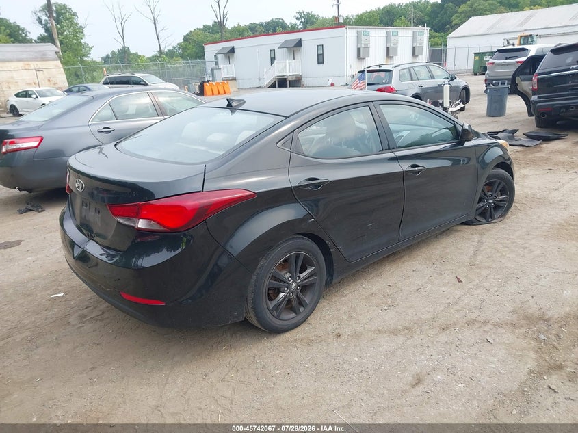 Vin: 5npdh4ae8gh711146, lot: 46240771, hyundai elantra se 20164