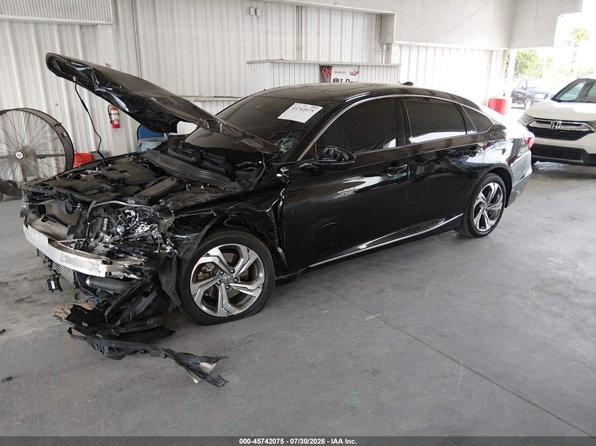 Vin: 1hgcv2f56ja010591, lot: 46240779, honda accord ex-l 2.0t 20182