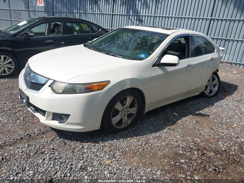 2010 Acura TSX, Left Rear, IAAI, VIN JH4CU2F61AC040644 — photo 2