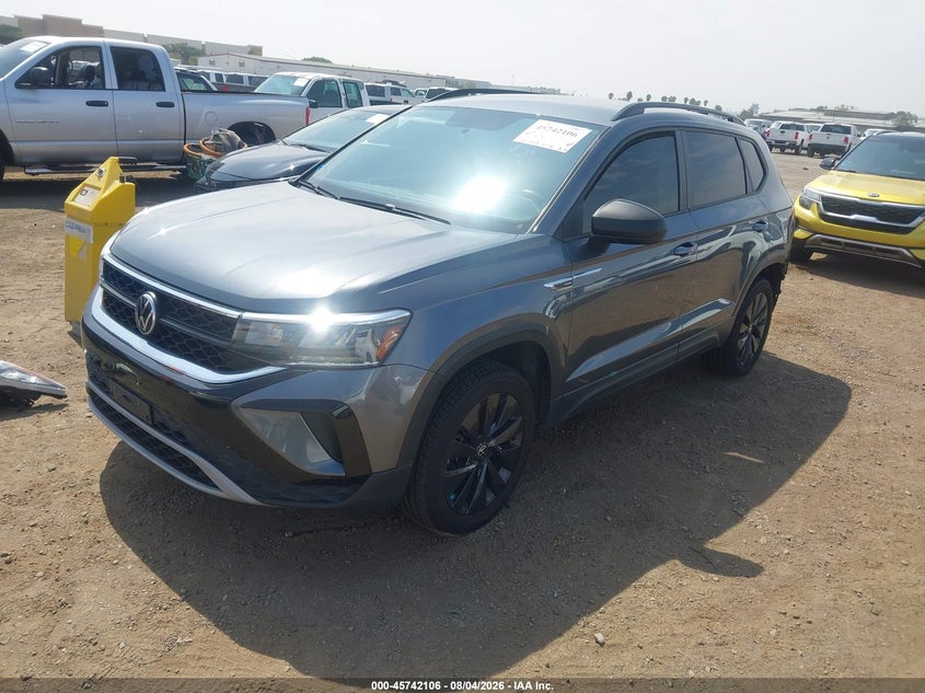 Vin: 3vvcx7b20nm032453, lot: 46240810, volkswagen taos 1.5t s 20222