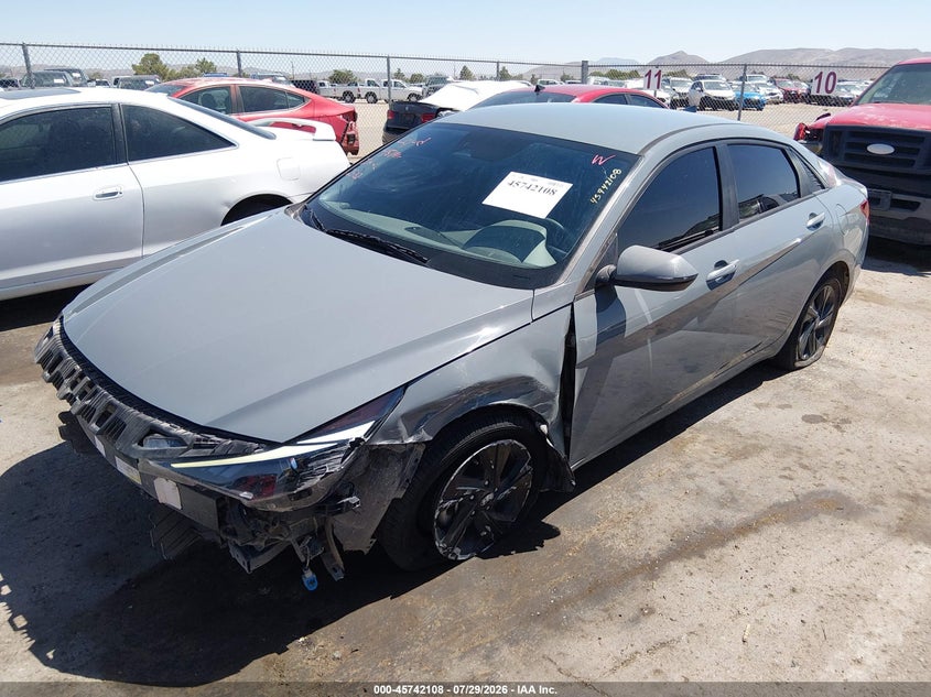 Vin: kmhlm4ag8nu352582, lot: 46240812, hyundai elantra sel 20222