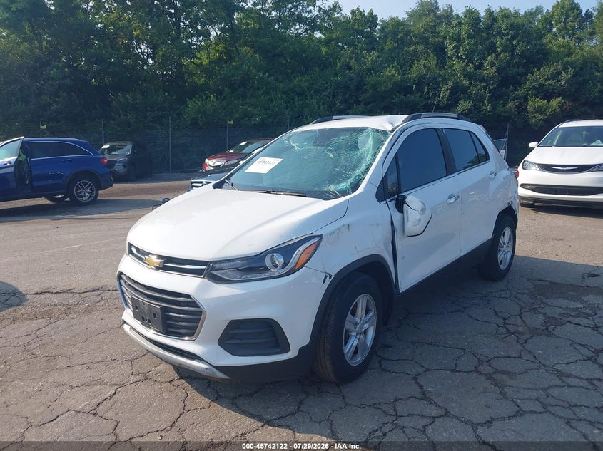 Vin: kl7cjlsb9hb231373, lot: 46240825, chevrolet trax lt 20172