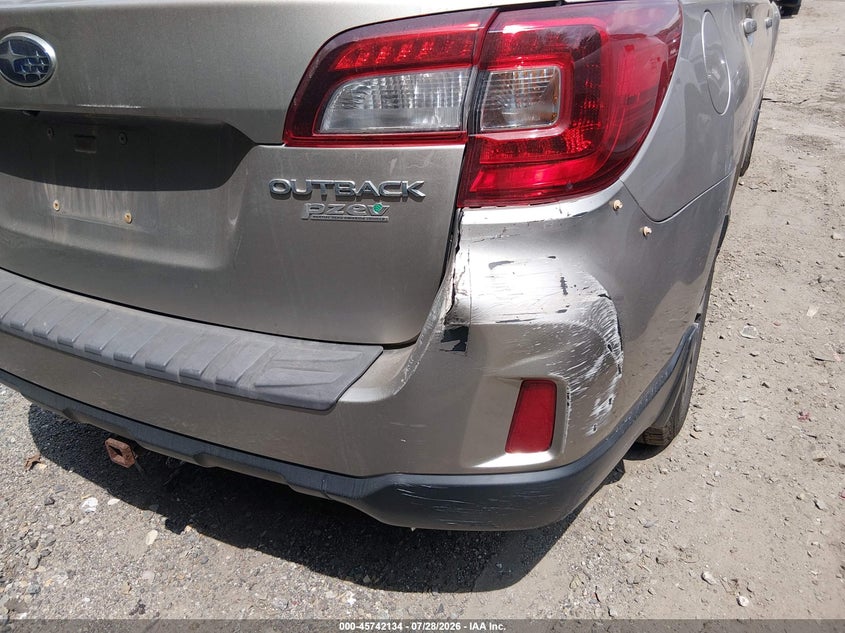 2015 SUBARU OUTBACK auction photo 6