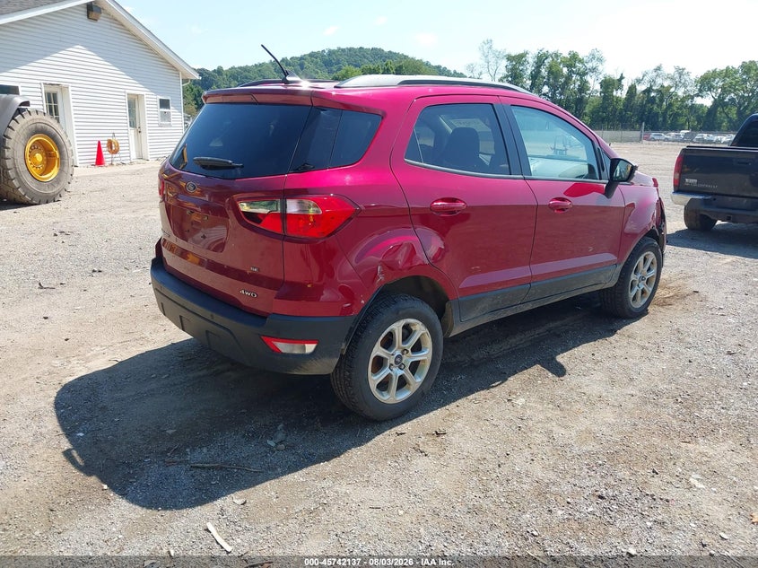 Vin: maj6s3gl0kc278068, lot: 46240841, ford ecosport se 20194