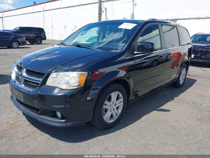 Vin: 2c4rdgdg9cr178057, lot: 46240850, dodge grand caravan crew 20122
