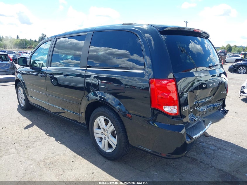 Vin: 2c4rdgdg9cr178057, lot: 46240850, dodge grand caravan crew 20123