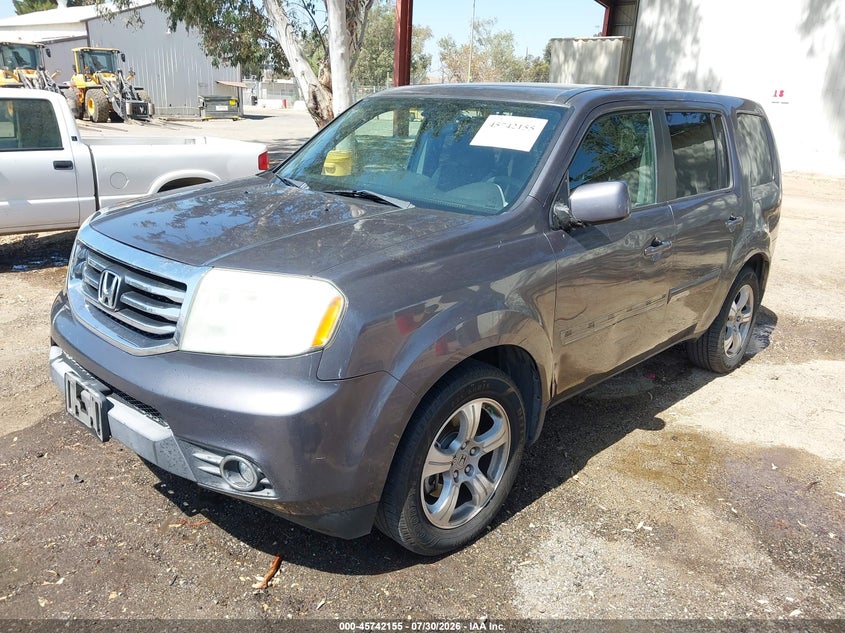 Vin: 5fnyf3h4xfb031230, lot: 46240859, honda pilot ex 20152