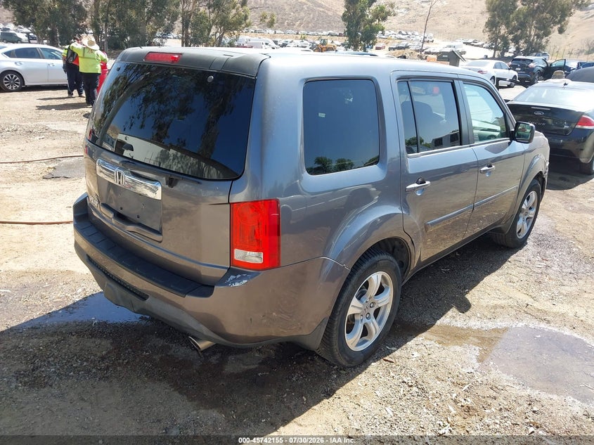 Vin: 5fnyf3h4xfb031230, lot: 46240859, honda pilot ex 20154