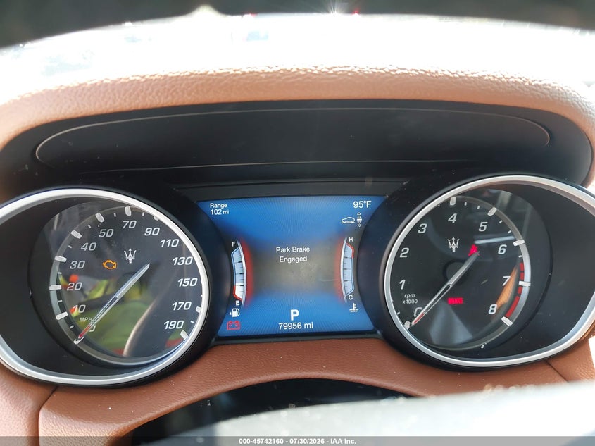 2018 MASERATI LEVANTE auction photo 7